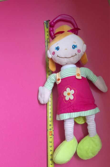 Мяка іграшка 36см., гризунець, підвіска, музична лялька.