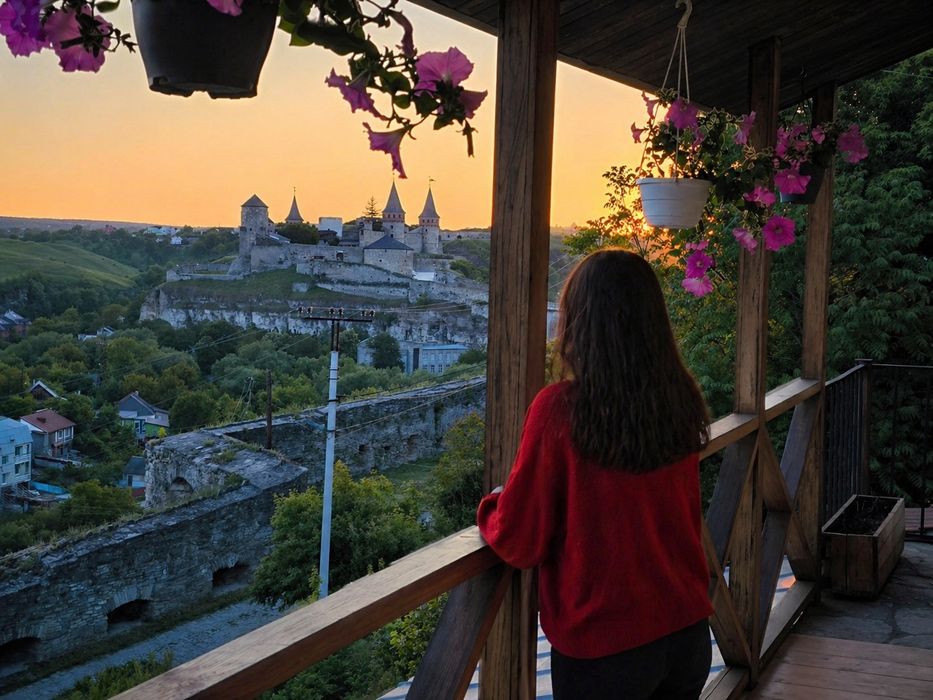 Будинок з видом на Стару Фортецю подобово