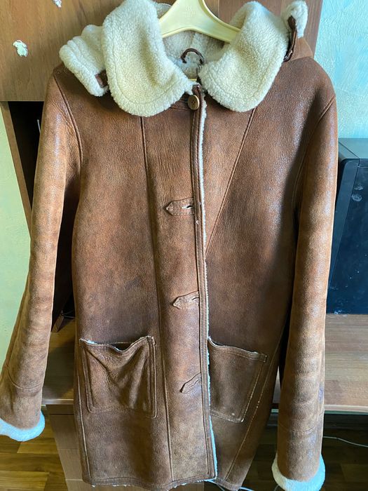 Женская дублёнка б/у