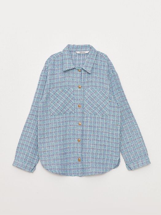 Твідова сорочка твидова рубашка пиджак жакет 5-6 110 116