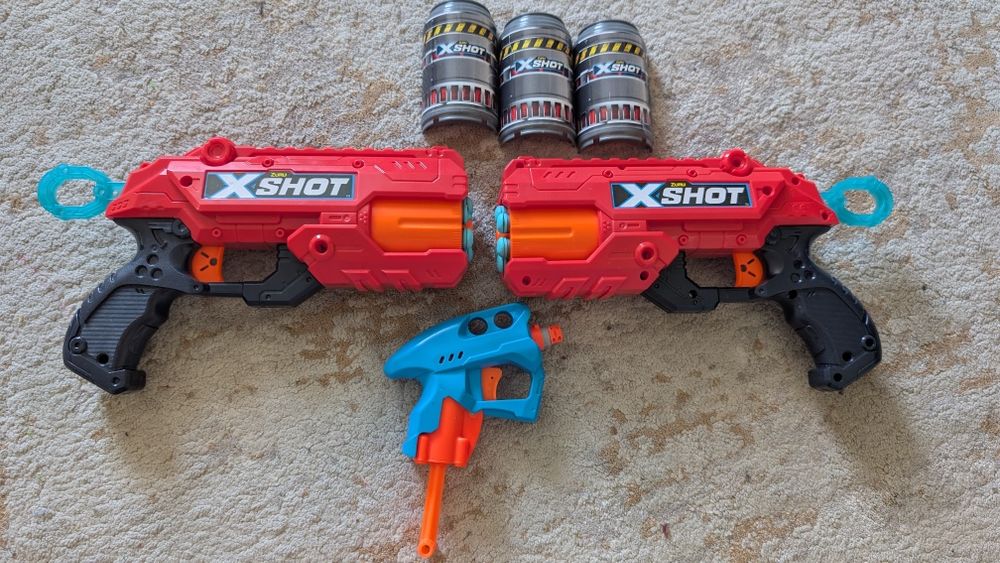 Пістолети набір блістерів x shot