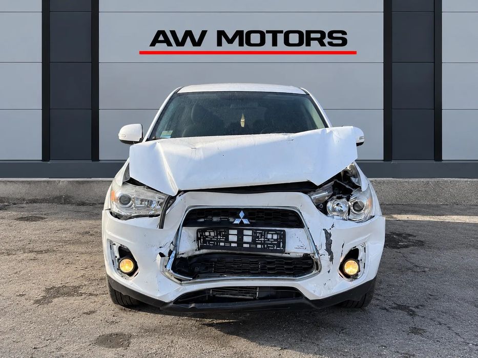 MITSUBISHI ASX 2013 *SAMOCHÓD NA CZĘŚC*  7367 W13A MASKA, LAMPA, DRZWI, LUSTERKO, ZDERZAK, GRILL, BŁOTNIK, KLAPA, BELKA, DESKA, FOTELE, KANAPA, ĆWIARTKA KIEROWNICA, TARCZE, ZACISKI, ZAWIESZENIE, KOMPLETNY PRZÓD, KOMPLETNY TYŁ, LICZNIK, ZEGARY, PRAWE LEWE