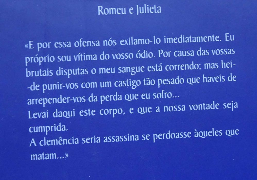 Romeu e Julieta de William Shakespeare