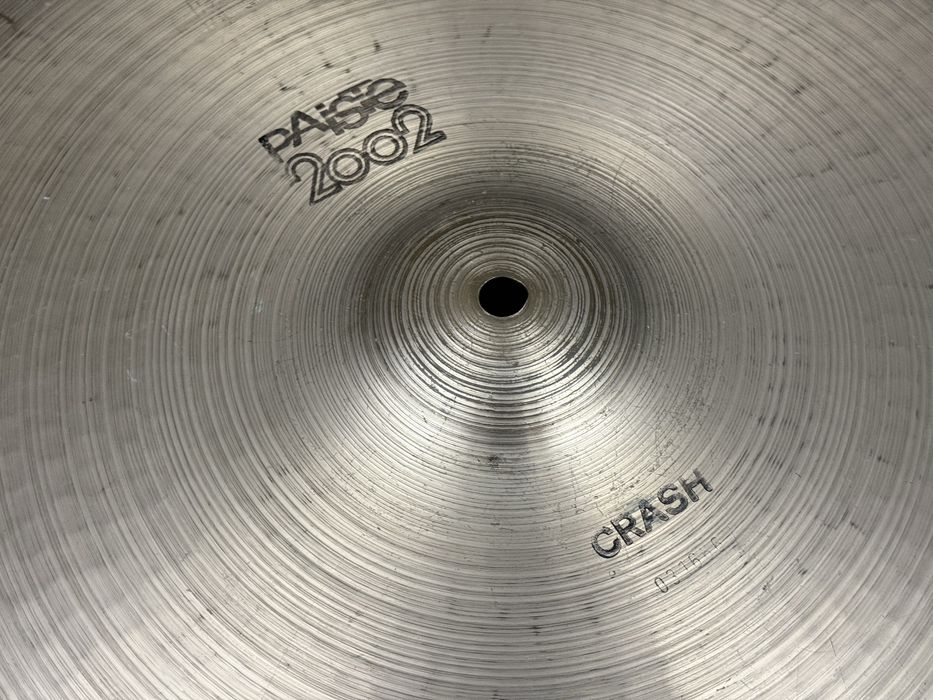 ++ PAISTE 2002 Crash 18 - Black Label - Talerz PERKUSJA ++