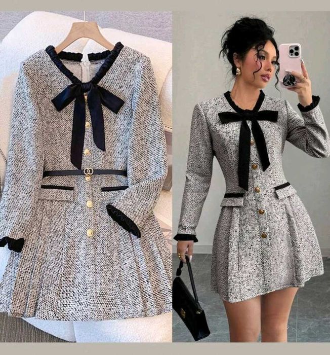 Vendo vestido de mangas longas