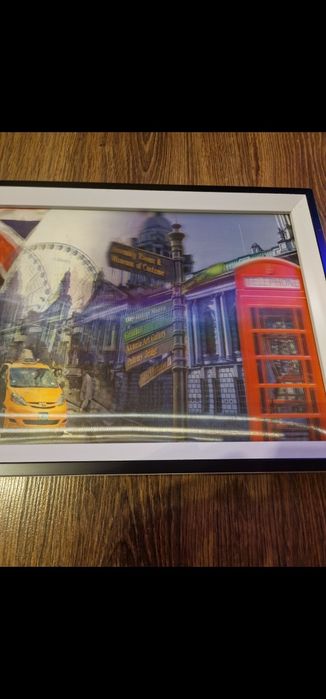 Obraz z efektem 3D Londyn