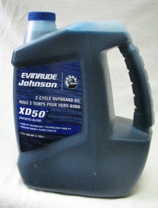 Масло Evinrude XD50 2Т 1л и 3.8л