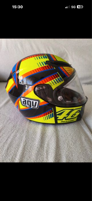 Capacete agv veloce s saleluna