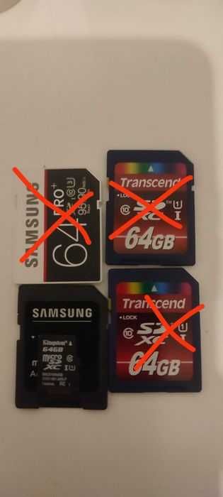Cartões SD como novos