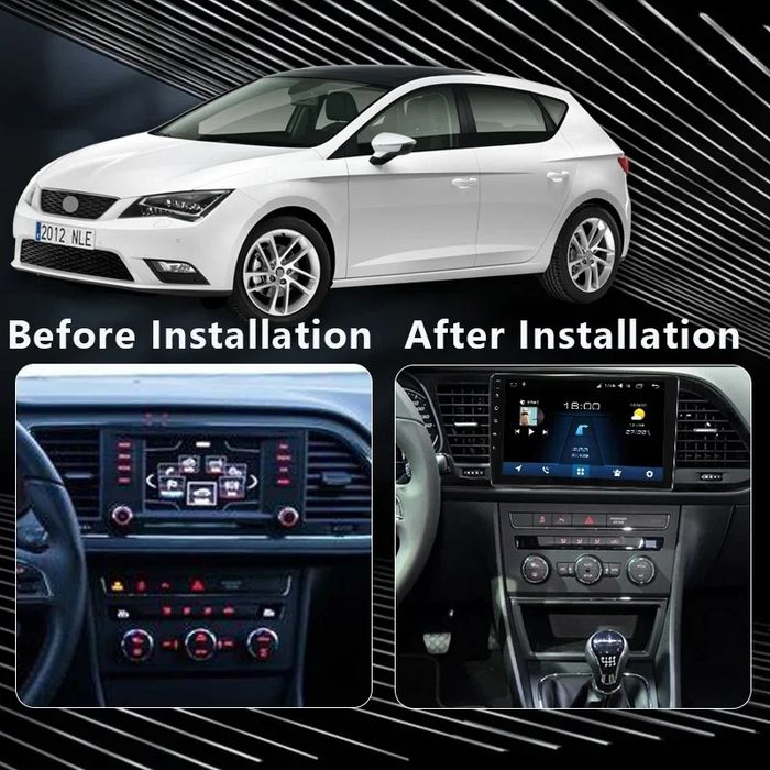 Radio nawigacja SEAT LEON MK3 2012 ÷ 2020 4Gb carplay  ANDROID