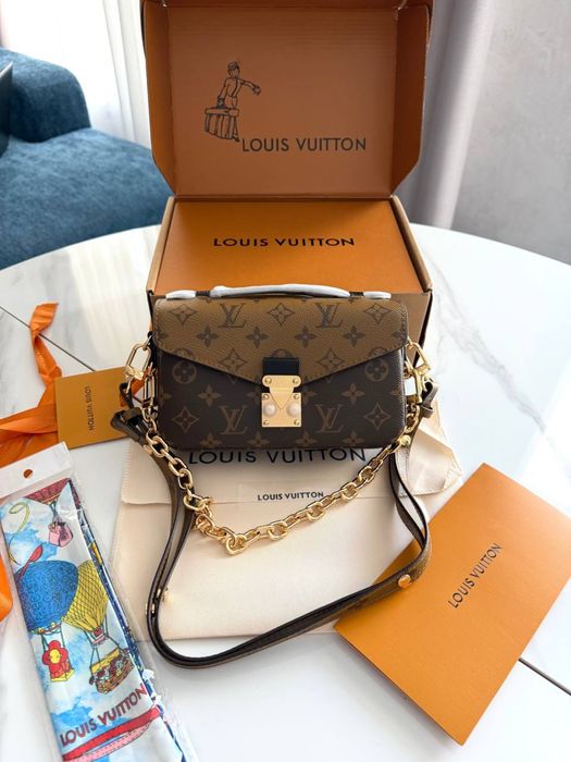 Сумка Louis Vuitton Pochette Metis Monogram Canvas / сумка луі вітон