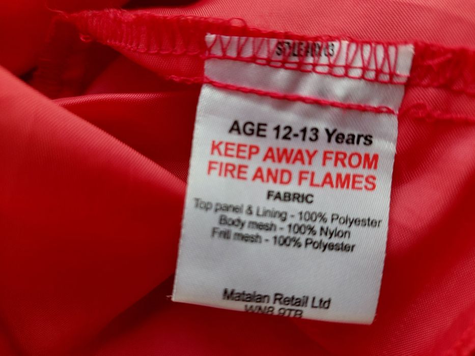 Spódniczka tutu w kolorze malinowo czerwonym