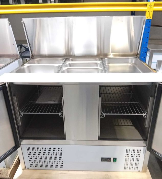 Bancada Refrigerada de Preparação C/ Tábua de Corte - NOVA