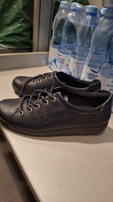 Ecco 36, мокасины, балетки, кеды кожа