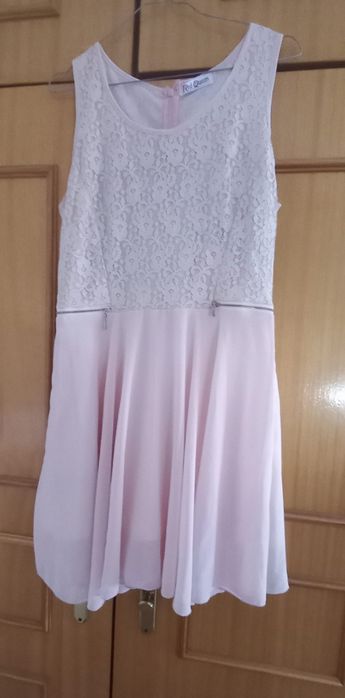 Vestido rosa bebe