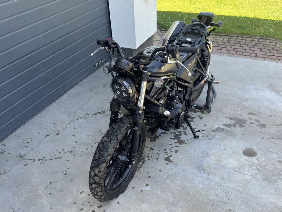 Honda CL500 2025 155 kilometrów  przebiegu  uszkodzona