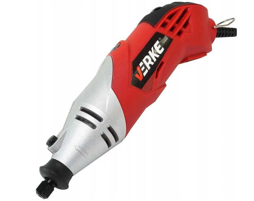 Пряма шліфувально-гравірувальна машинка Verke 170 Вт з насадками 126шт