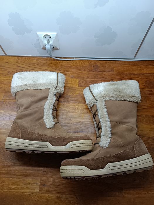 Buty Ecco Śniegowce Siberia Ocieplane Oryginalne Zimowe r. 41