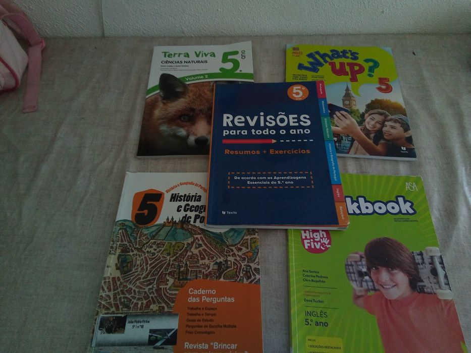 Vendo livros do 5 ano
