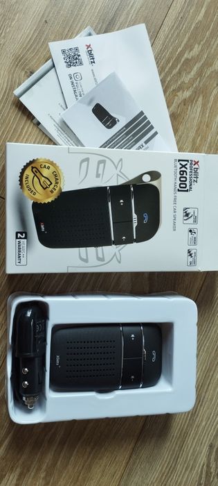 Xblitz x600 professional bezprzewodowy zestaw głośnomówiący bluetooth
