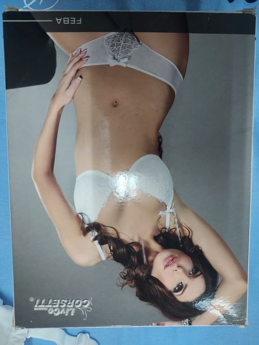 LivCo Corsetti biustonosz damski biały rozmiar 75C