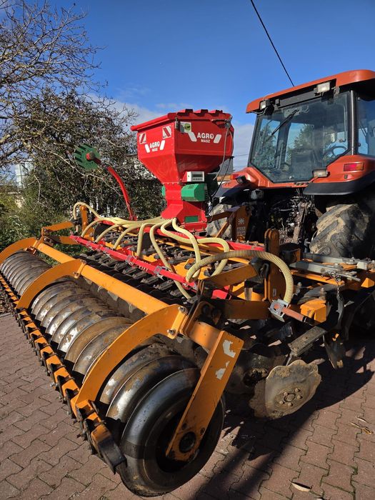 Talerzówka X-press 4m i siewnik do poplonu Agro Masz