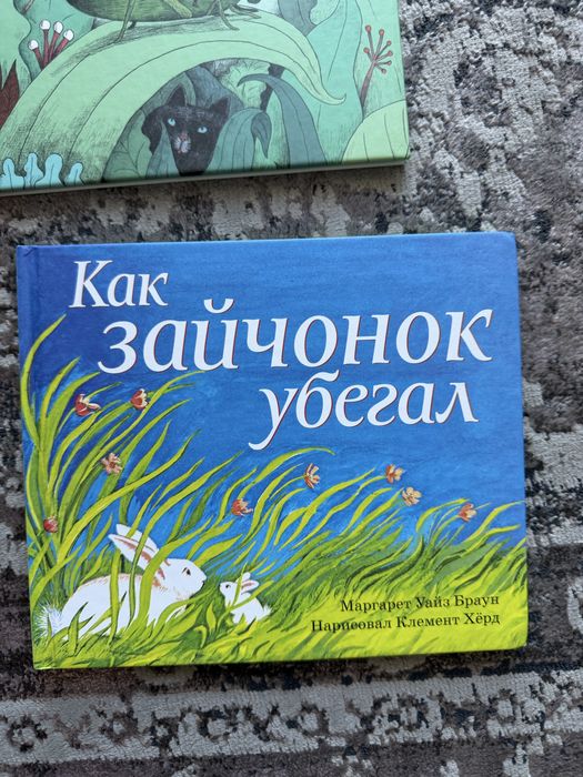 Как зайчонок убегал детские книги на русском языке