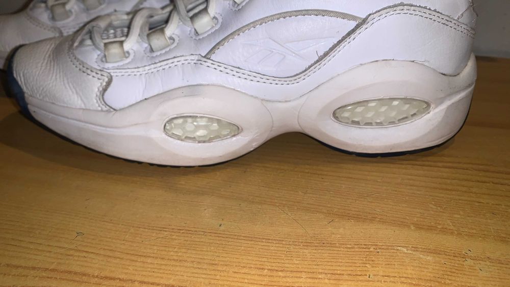 buty Reebok Question Low Cloud White Clear