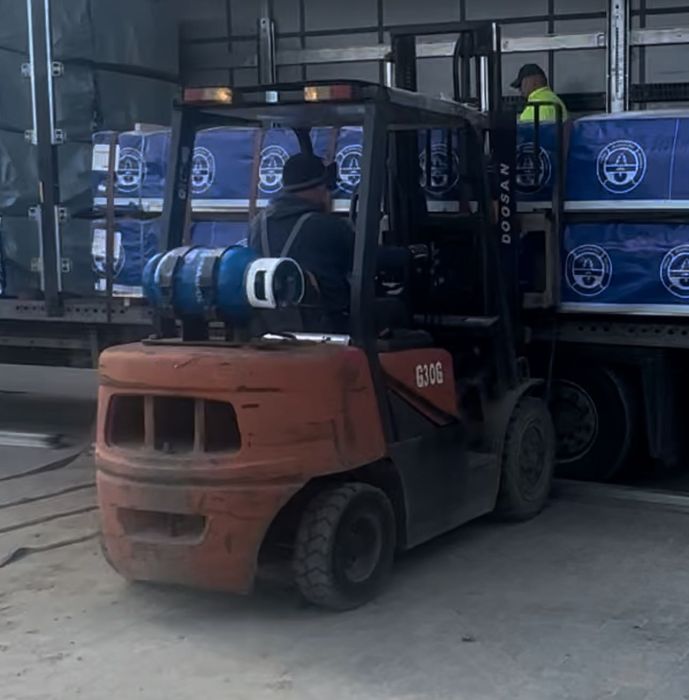 Wózek widłowy Dosan G30g gaz  lub zamiana na podnośnik teleskopowy