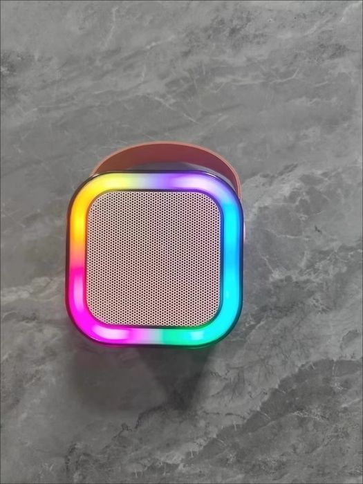 Głośnik 2 mikrofony bezprzewodowe karaoke nowy