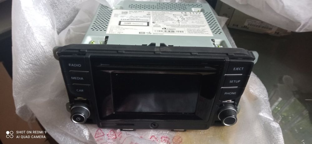 VW radio radio otwarzacz CD 6C0.035.869 VW polo
