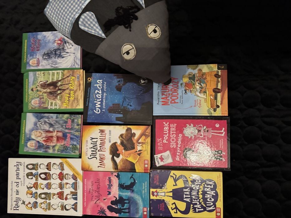 Zestaw książek dla dziewczynki