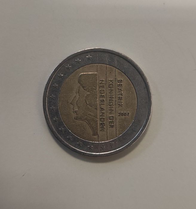 Moeda 2€ Beatrix Nederlanden 2000