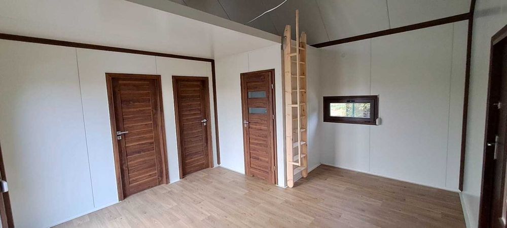 Domek letniskowy/całoroczny 7x5 (35m2) - wyposażony