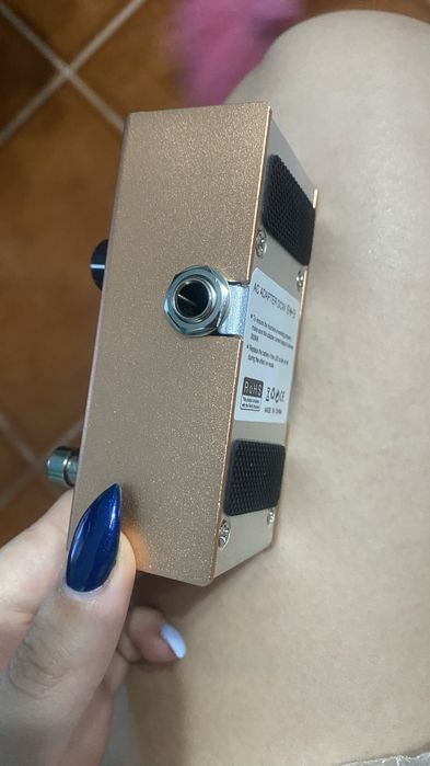 Crunch Distortion Pedal de efeito guitarra,