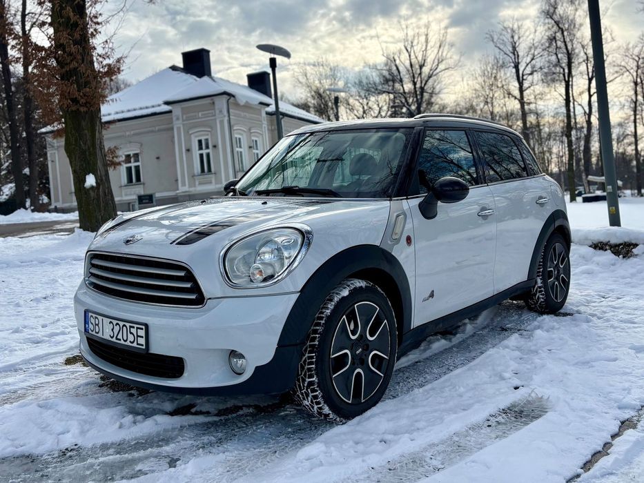 MINI Countryman Cooper D 1.6 112KM 4x4 Hak Szklany dach Podgrzewane fotele