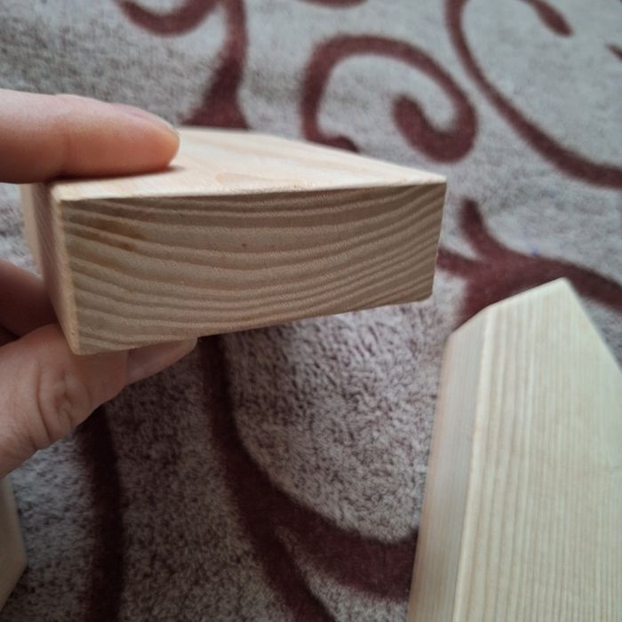 Бруски заготовки домики деревянные ясень