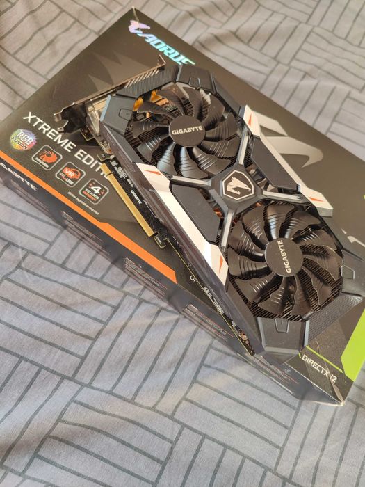 AORUS GTX 1060 Xtreme 6G, GDDR5, відмінний стан, без майнінгу.