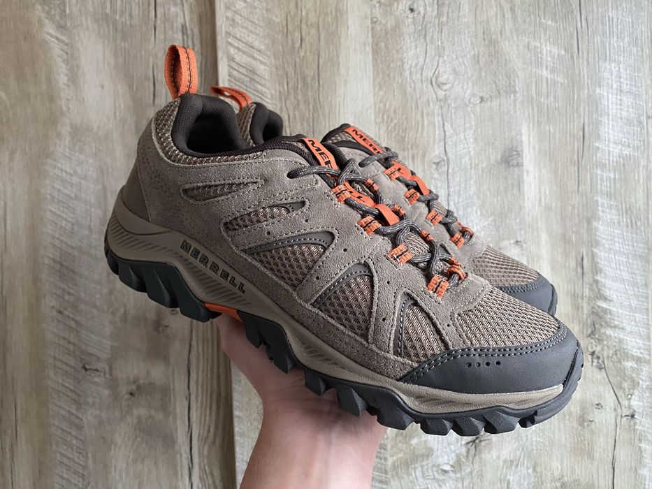 Чоловічі трекінгові кросівки merrell oakcreek з натуральної шкіри