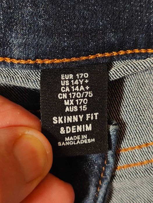Джинси Skinny Fit & Denim в відмінному стані. S - 170 см