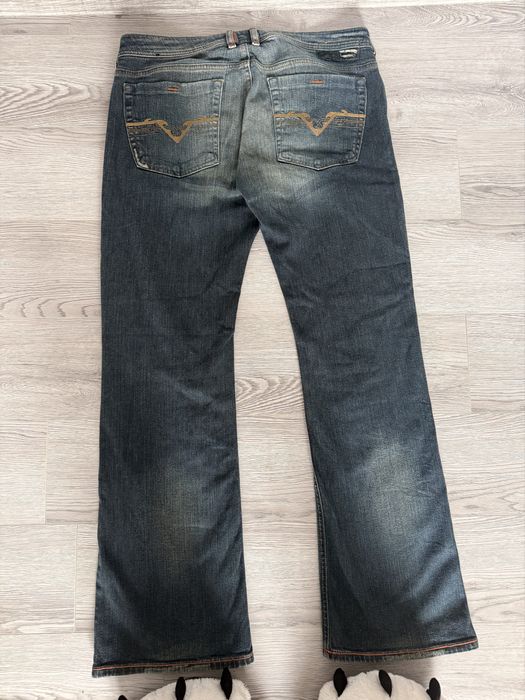 Vintage bootcut diesel jeans drill drip y2k opium archive