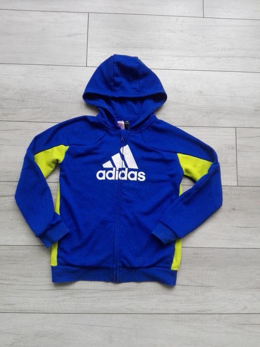 Adidas oryginalna rozpinana bluza rozm 140
