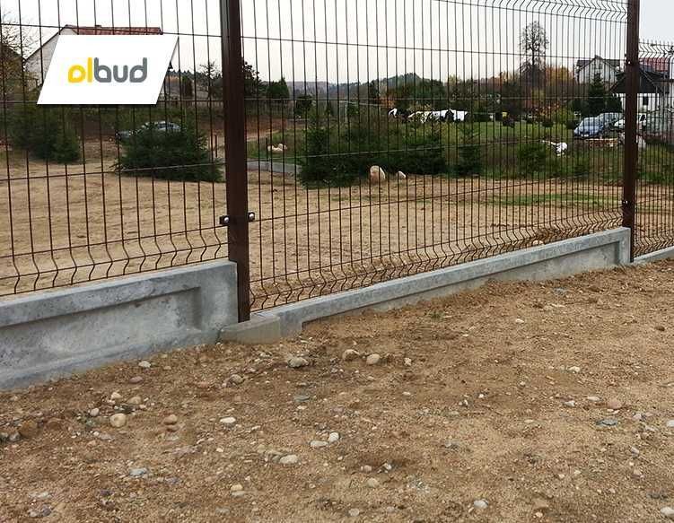 Podmurówka betonowa płyta pod ogrodzenie - 250 mm Szymbark