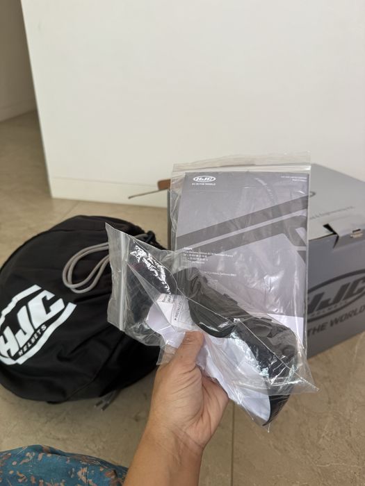 Як новий! Мотошолом HJC F70 КАРБОН Carbon Ubis М (унісекс)