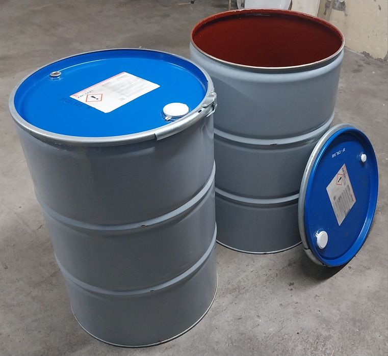 Bidon de plástico 30, 60, 180 e 250L c/tampa, e 220 c/ 2 tampas