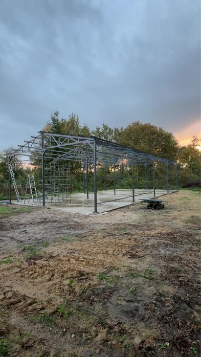 Konstrukcje stalowe/ Dzwigary dachowe/ kratownice