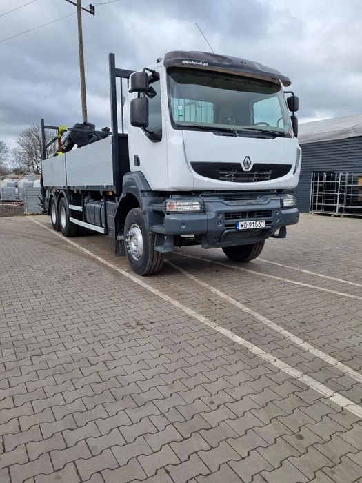 Renault KERAX  Renault Kerax HDS HIAB +widły+pilot