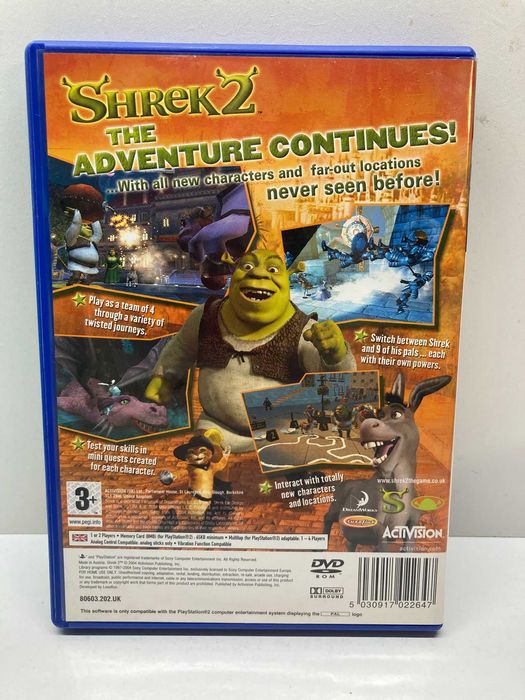 PS2 - Shrek 2 (completo)