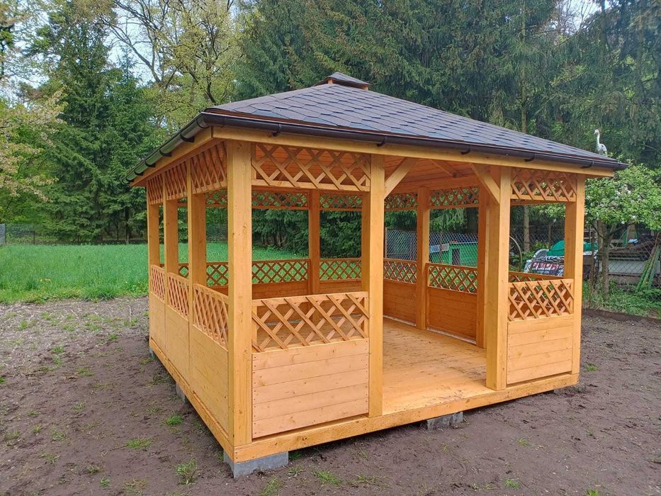 Altana altanka ogrodowa drewniana "Nairobi" 4x4