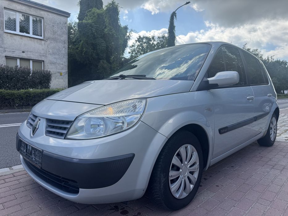 prosto z Niemiec zadbany RENAULT SCENIC 1.6 benzyna w AUTOMACIE! Opłacony do rejestracji w Polsce, przegląd na rok. Zapewniam transport po kupnie
